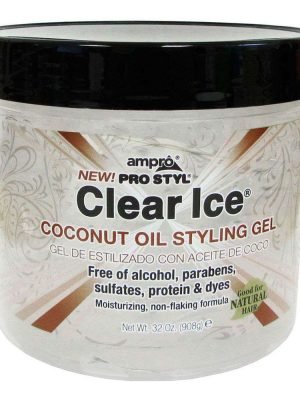 AMPRO Clear Ice - Coconut Oil Styling Gel 32oz