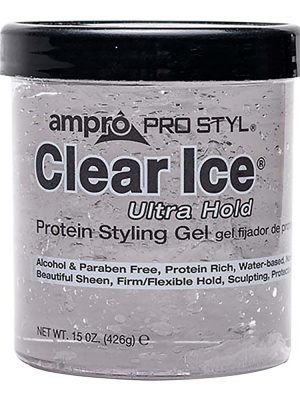 AMPRO Clear Ice - Protein Styling Gel [Ultra Hold] 15oz