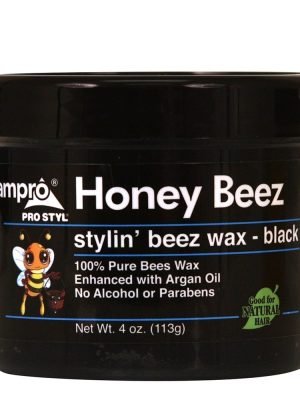 AMPRO Honey Beez Wax - Black (4oz)