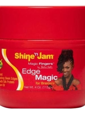 AMPRO Shine 'n Jam Magic Fingers Edge Control (4oz)