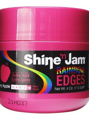 AMPRO Shine n' Jam Rainbow Edges [Extra Hold] (4oz) Cherry Apple