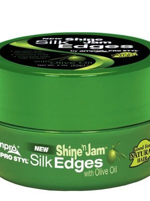 AMPRO Shine 'n Jam Silk Edges [Olive Oil] 2oz