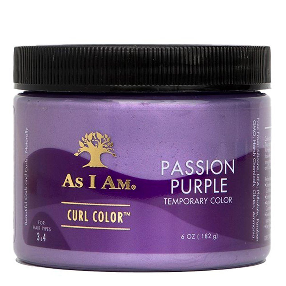 AS I AM Curl Color Temporary Color Gel (6oz) Passion Purple