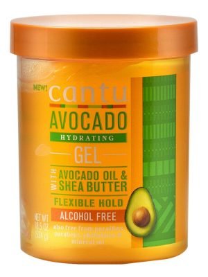 CANTU Avocado Hydrating Gel Alcohol Free (18.5oz)
