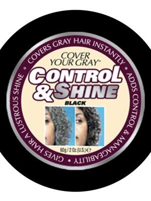 COVER YOUR GRAY Control & Shine(Black)