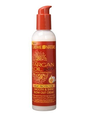 CREME OF NATURE Argan Oil Heat Protector Blow Out Cream (8.45oz)
