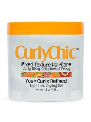 CURLY CHIC Mixed Haircare Your Curls Defined Light Hold Styling Gel (11.5oz)