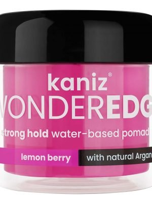 KANIZ WONDEREDGE Strong Hold Pomade (4oz) Lemon Berry