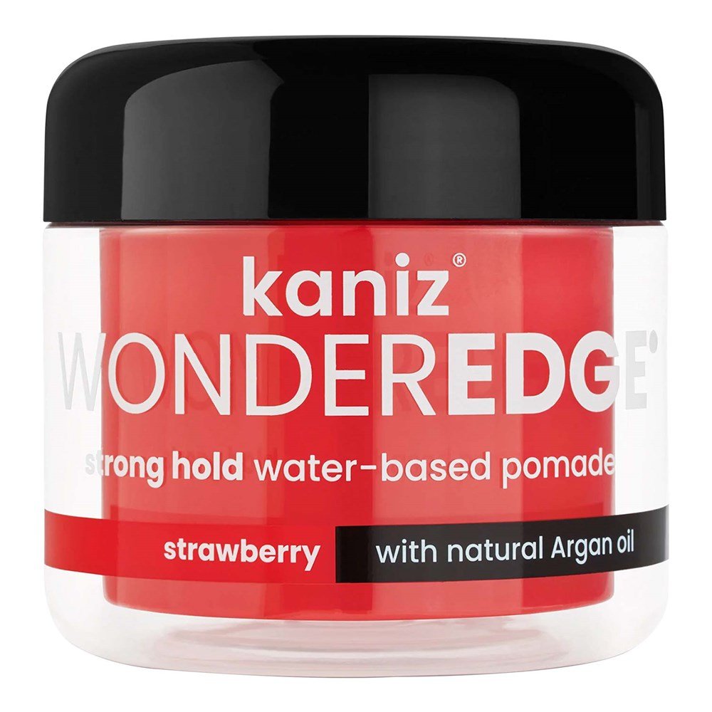 KANIZ WONDEREDGE Strong Hold Pomade (4oz) Strawberry