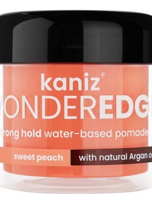 KANIZ WONDEREDGE Strong Hold Pomade (4oz) Sweet Peach
