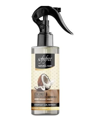 SOFN'FREE Coconut & Jamaican Black Castor Oils Everyday Curl Refresh (8oz)